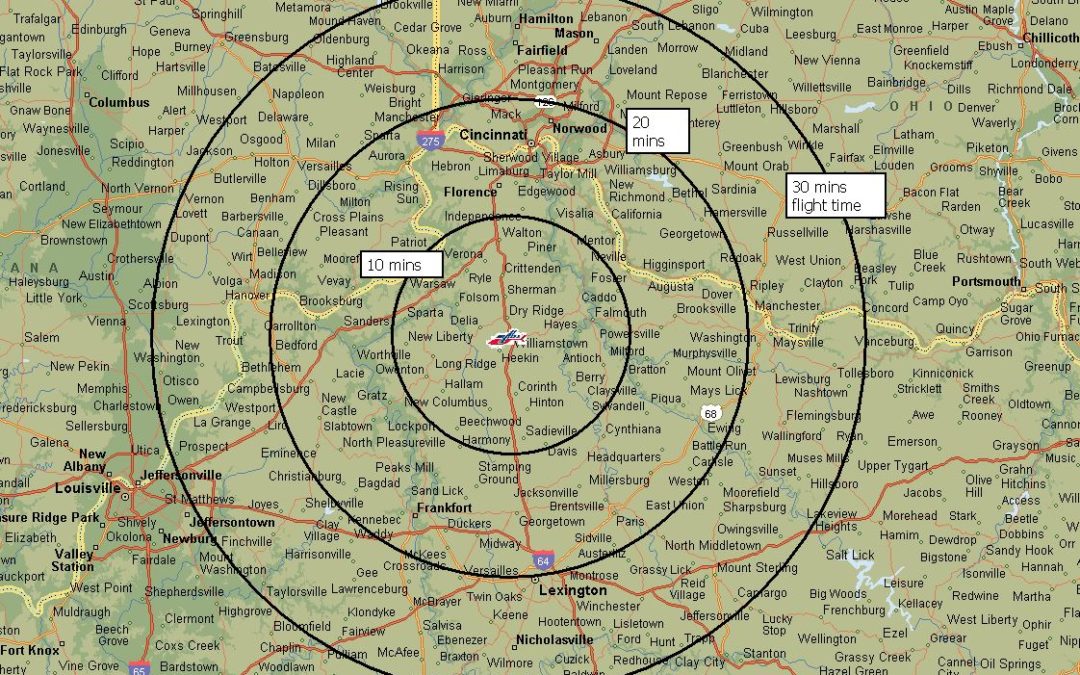 >Air Evac Lifeteam 133 Areas Served