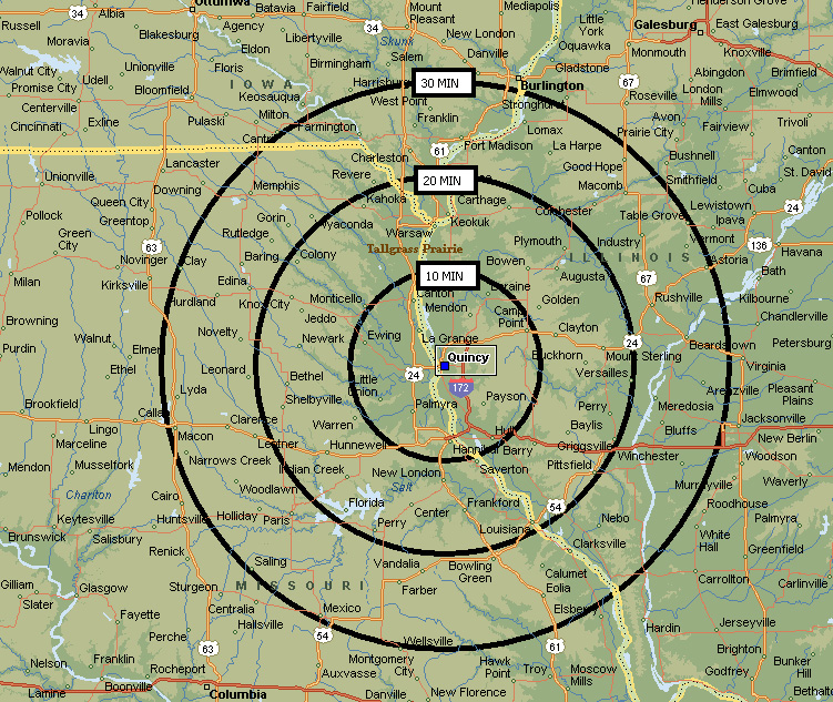 >Air Evac Lifeteam 5 Areas Served