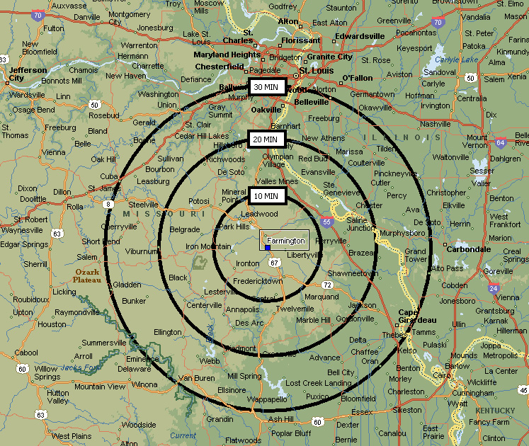 >Air Evac Lifeteam 8 Areas Served