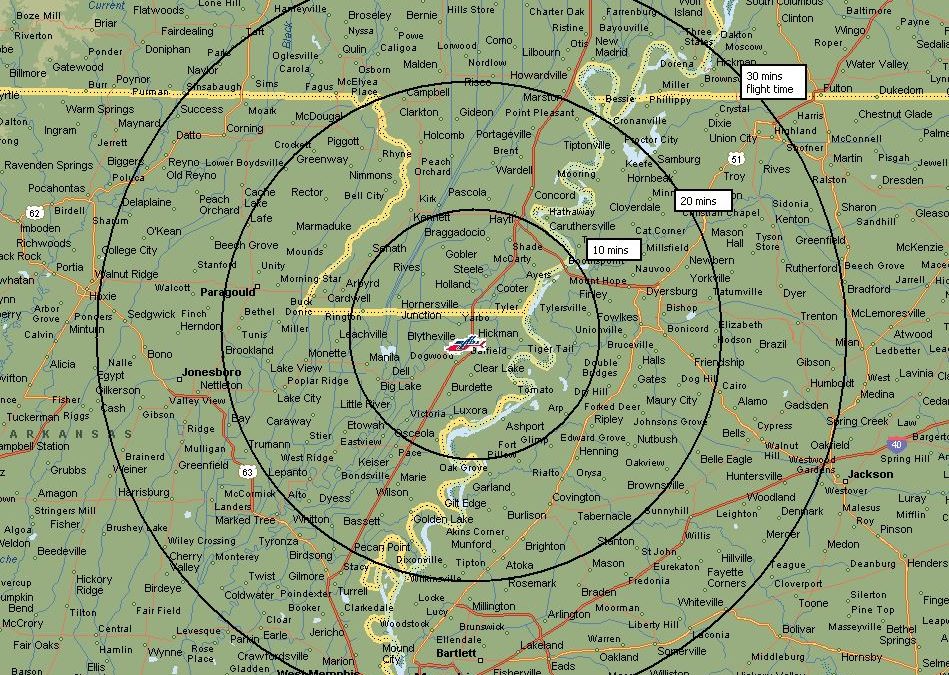 >Air Evac Lifeteam 113 Areas Served
