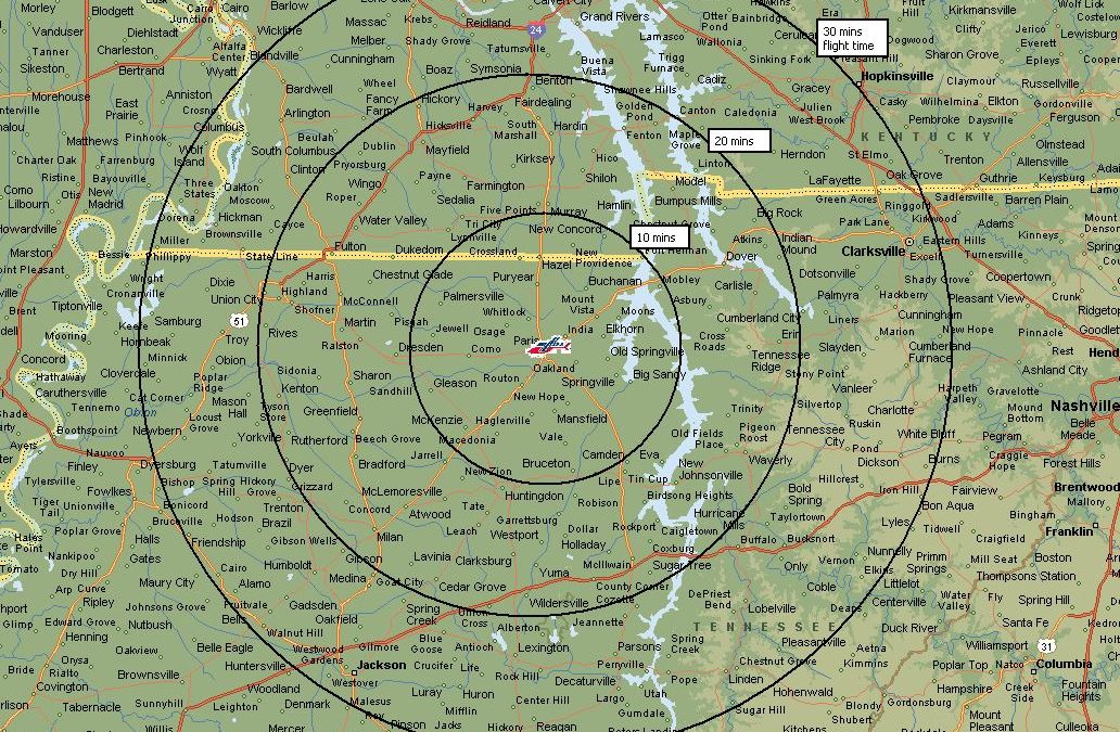 >Air Evac Lifeteam 123 Areas Served