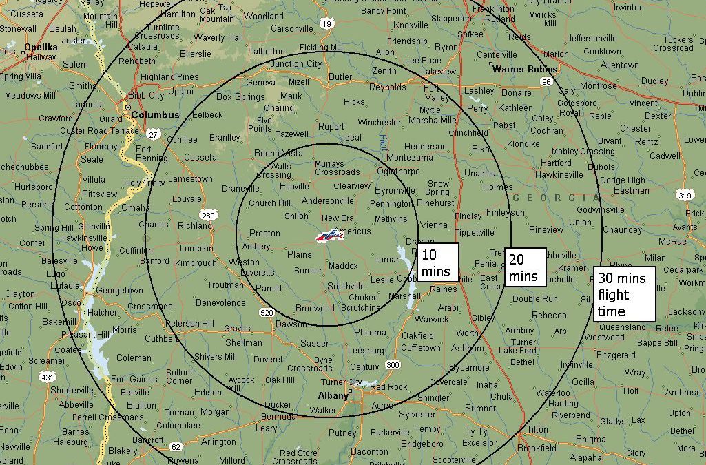 >Air Evac Lifeteam 86 Areas Served