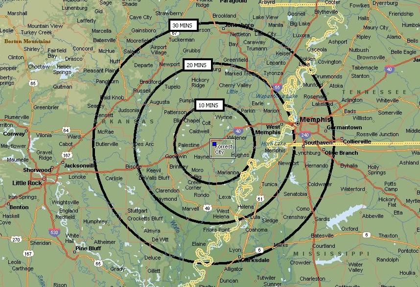 >Air Evac Lifeteam 42 Areas Served