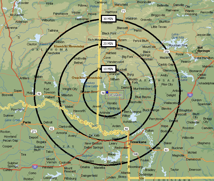 >Air Evac Lifeteam 73 Areas Served