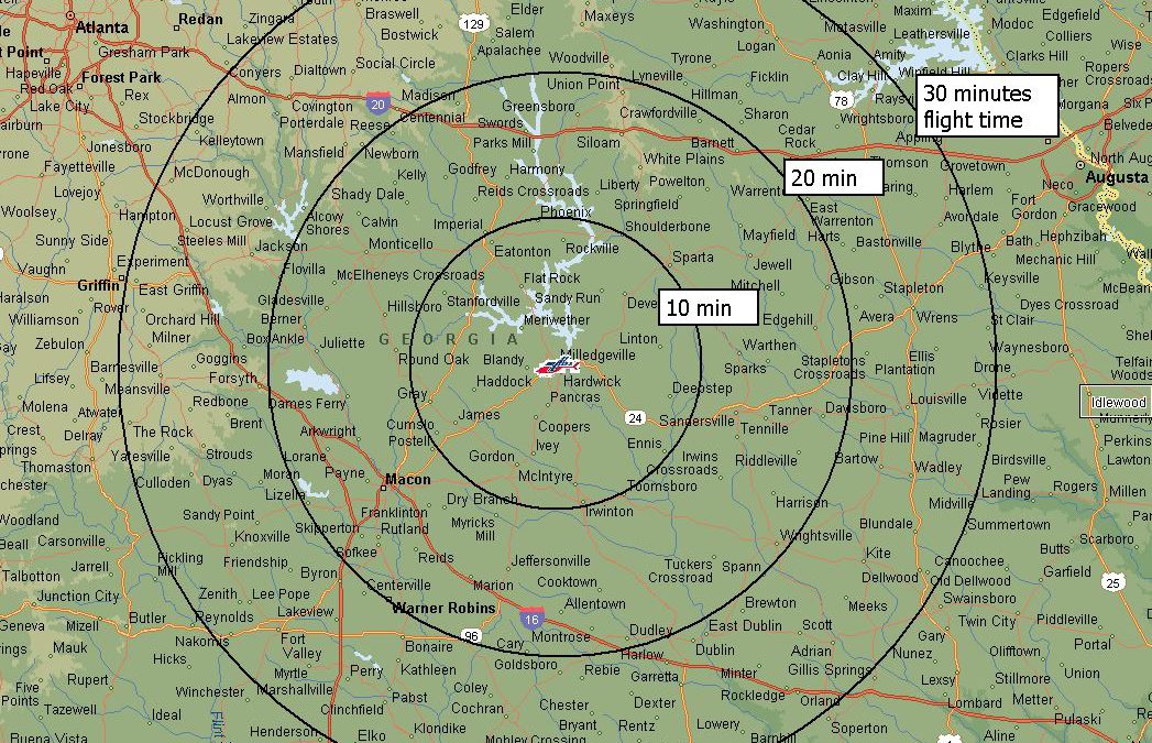 >Air Evac Lifeteam 140 Areas Served