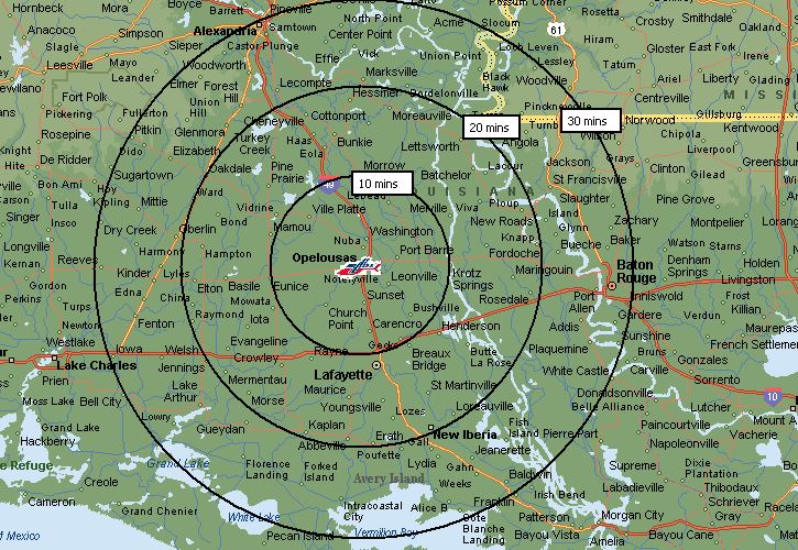 >Air Evac Lifeteam 124 Areas Served