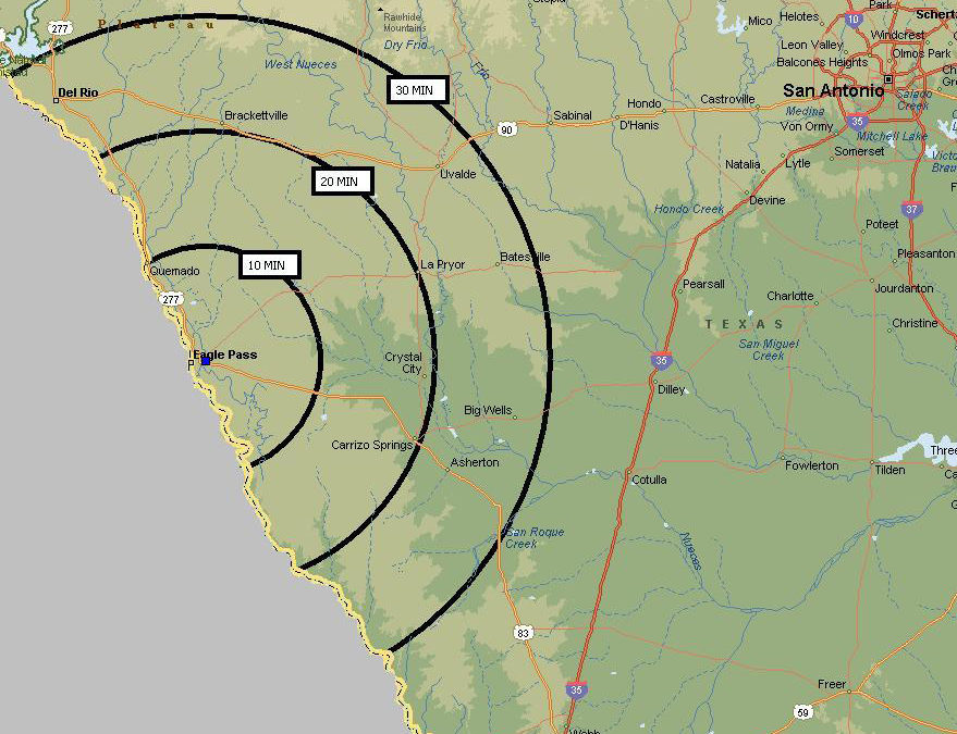 >Air Evac Lifeteam 57 Areas Served