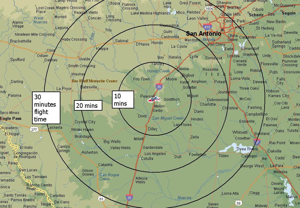 >Methodist AirCare 2/Air Evac Lifeteam 147 Areas Served