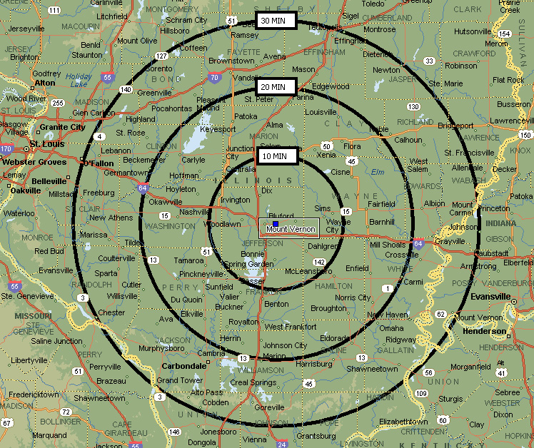 >Air Evac Lifeteam 11 Areas Served