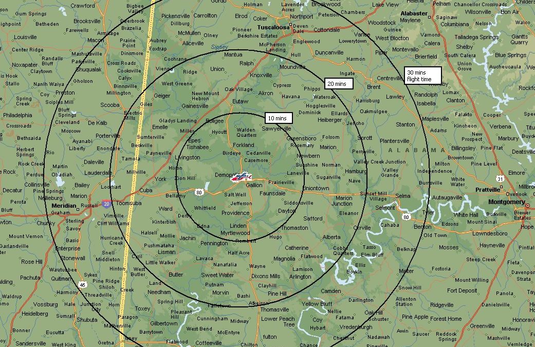 >Air Evac Lifeteam 106 Areas Served