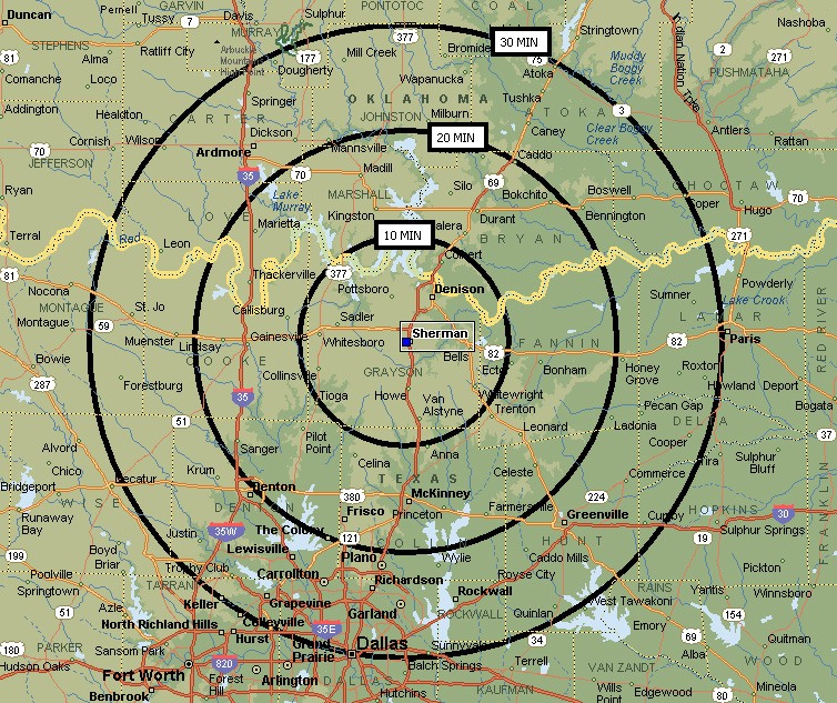 >Air Evac Lifeteam 65 Areas Served