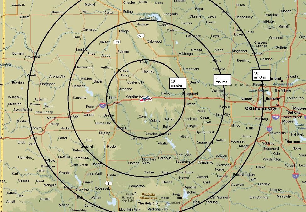 >Air Evac Lifeteam 122 Areas Served