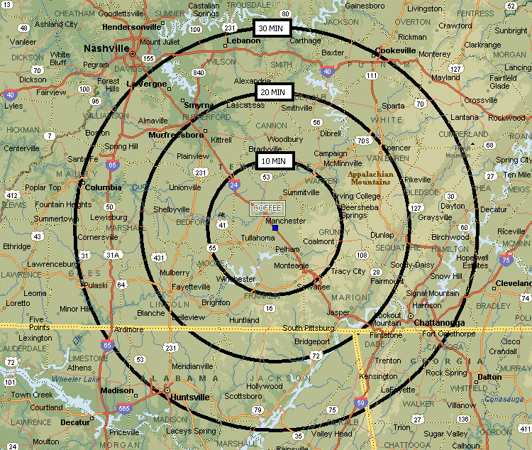 >Air Evac Lifeteam 44 Areas Served
